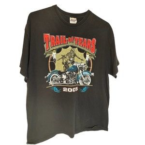 Trial Of Tears 2005 Tshirt Size‎ XL Black